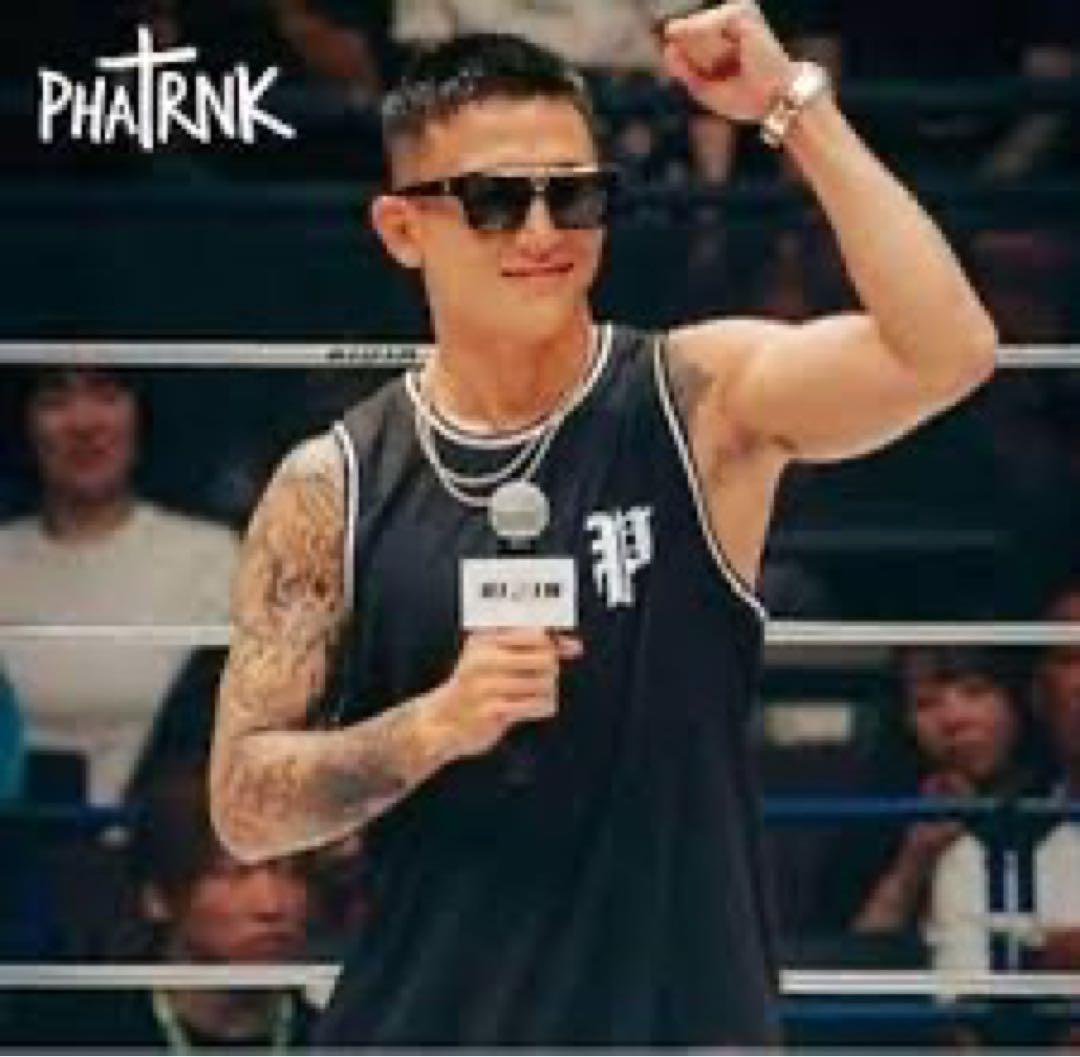 【限定価格】PHATRNK TANK-TOP BLACK