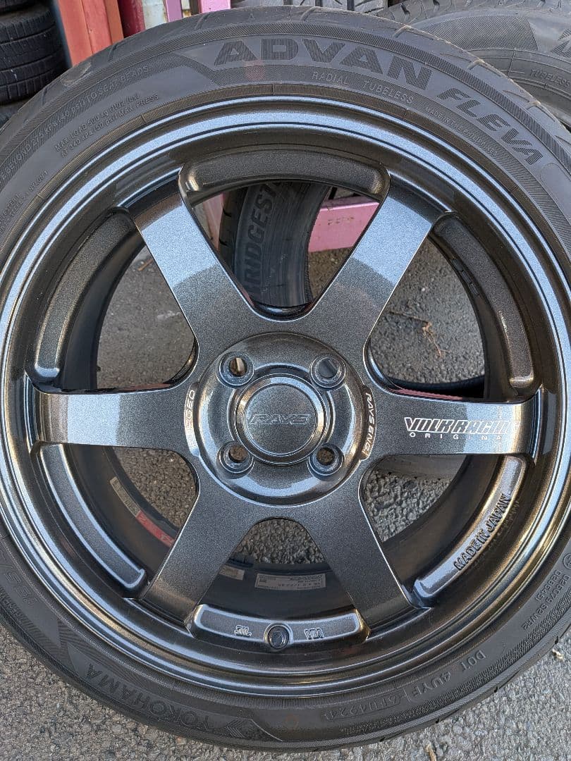 s660用 レイズTE37 SONIC 16インチセット