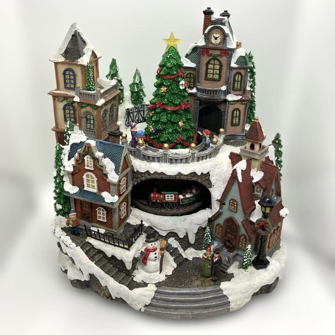 コストコ Village Scene 　ホリデータウン　クリスマス　オルゴール