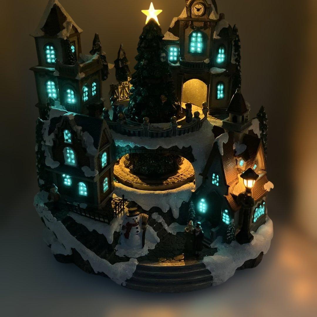 コストコ Village Scene 　ホリデータウン　クリスマス　オルゴール