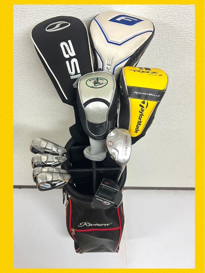 早い者勝ち！テーラーメイド・コブラ ゴルフセット⛳️ドライバー2本付きで超お得！