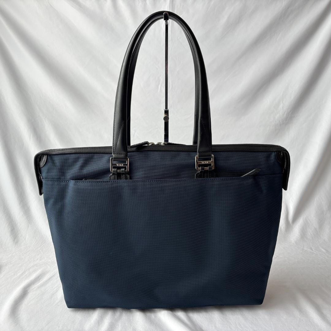 極美品 トゥミ JARVIS トートバッグ ビジネス 日本限定 肩掛け ネイビー