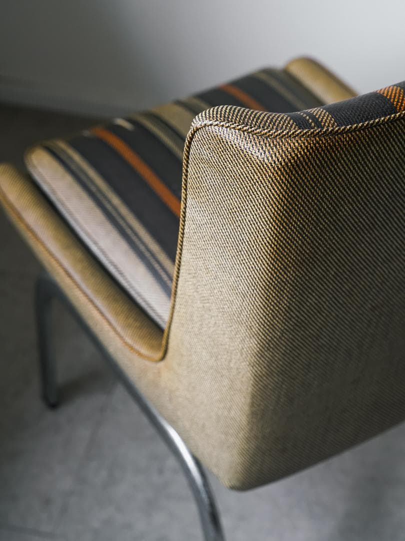 60-70's vintage 1Pソファ ミッドセンチュリーモダン 昭和レトロ