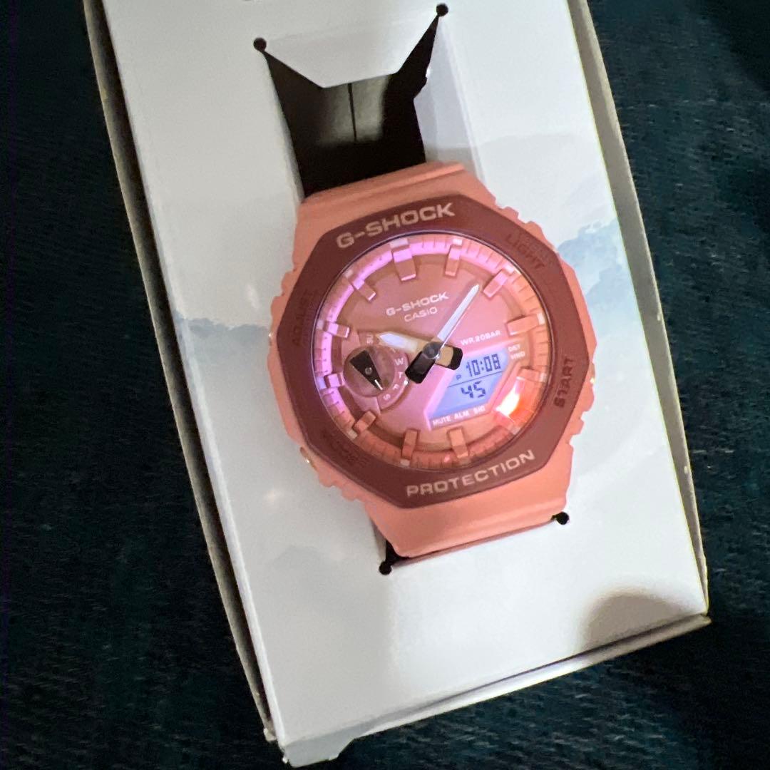 【美品】G-SHOCK GA-2110SL-4A4JR 桃源郷シリーズ