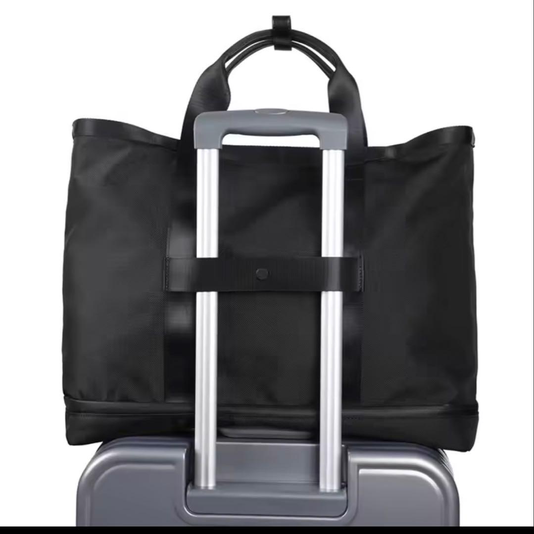 TUMI Alpha3ブラックナイロントートバッグ