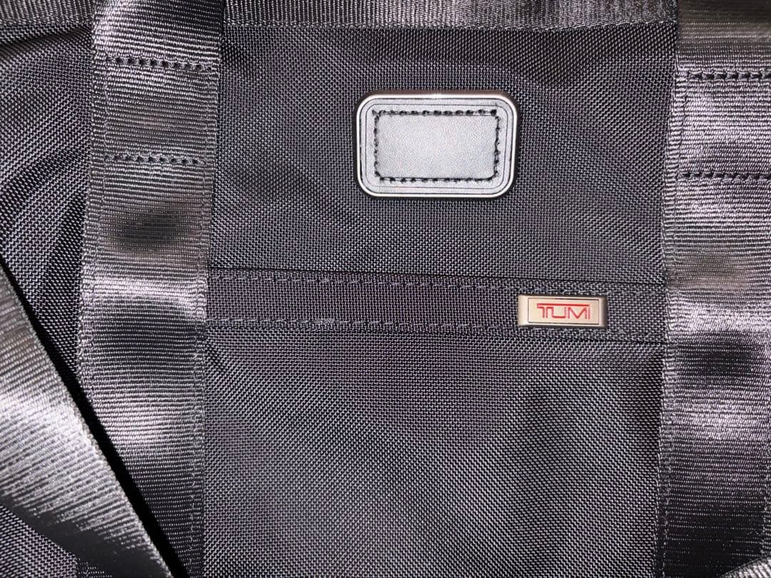 TUMI Alpha3ブラックナイロントートバッグ