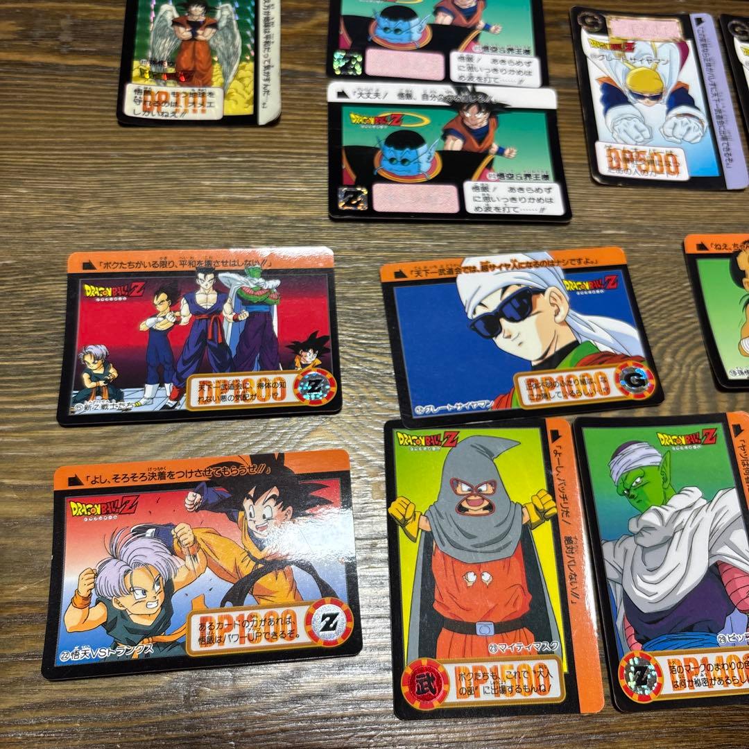 レア Vintage ドラゴンボールZ カードダス 1993 バンダイ35枚キラ