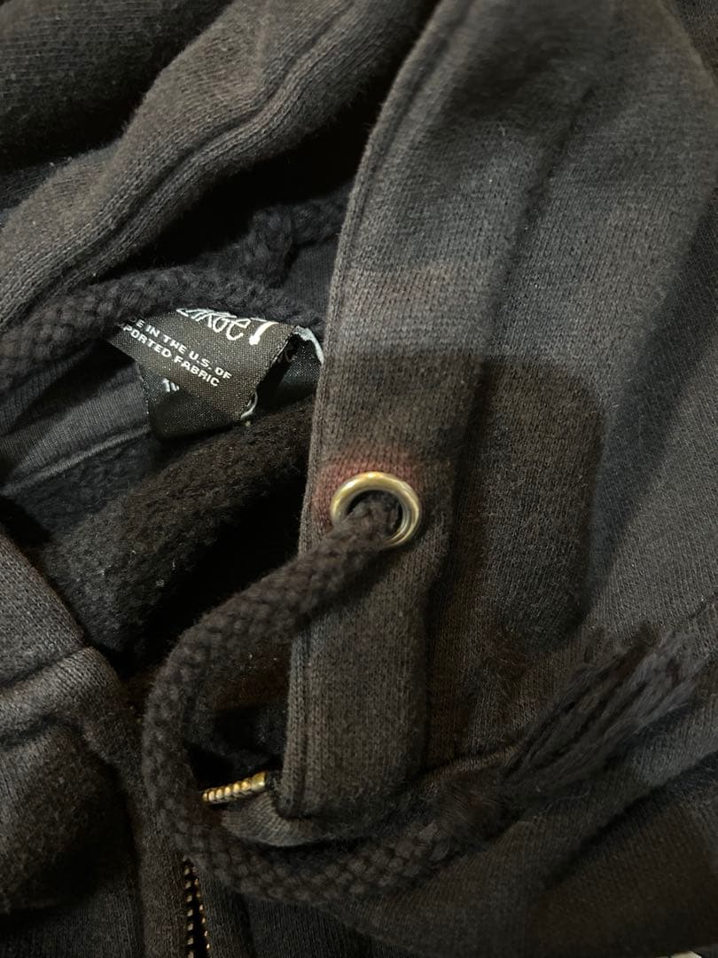 U.S製 STUSSY ジップパーカー XL