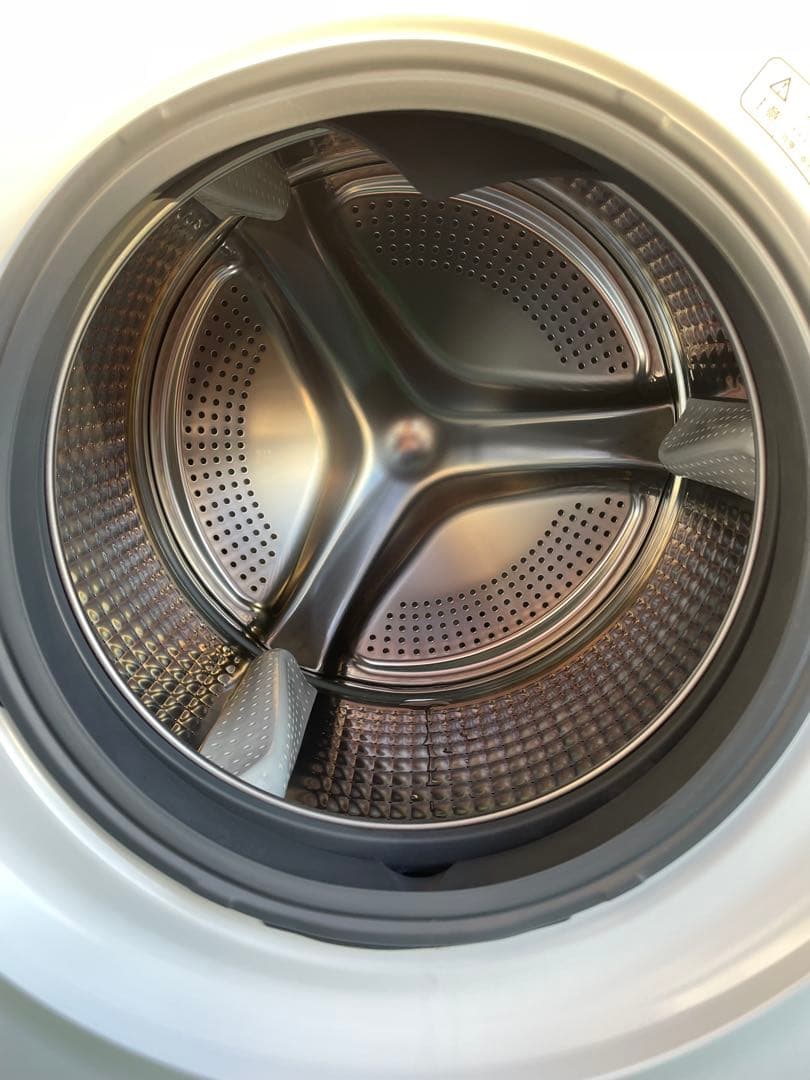 932アクア まっすぐドラム 12kgドラム式洗濯機 ヒートポンプ タッチパネル