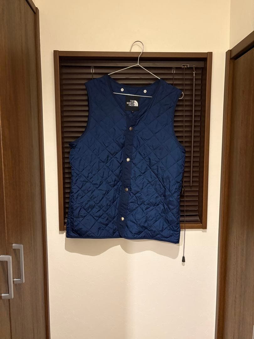 ノースフェイス　モッズコート　ブルー　L