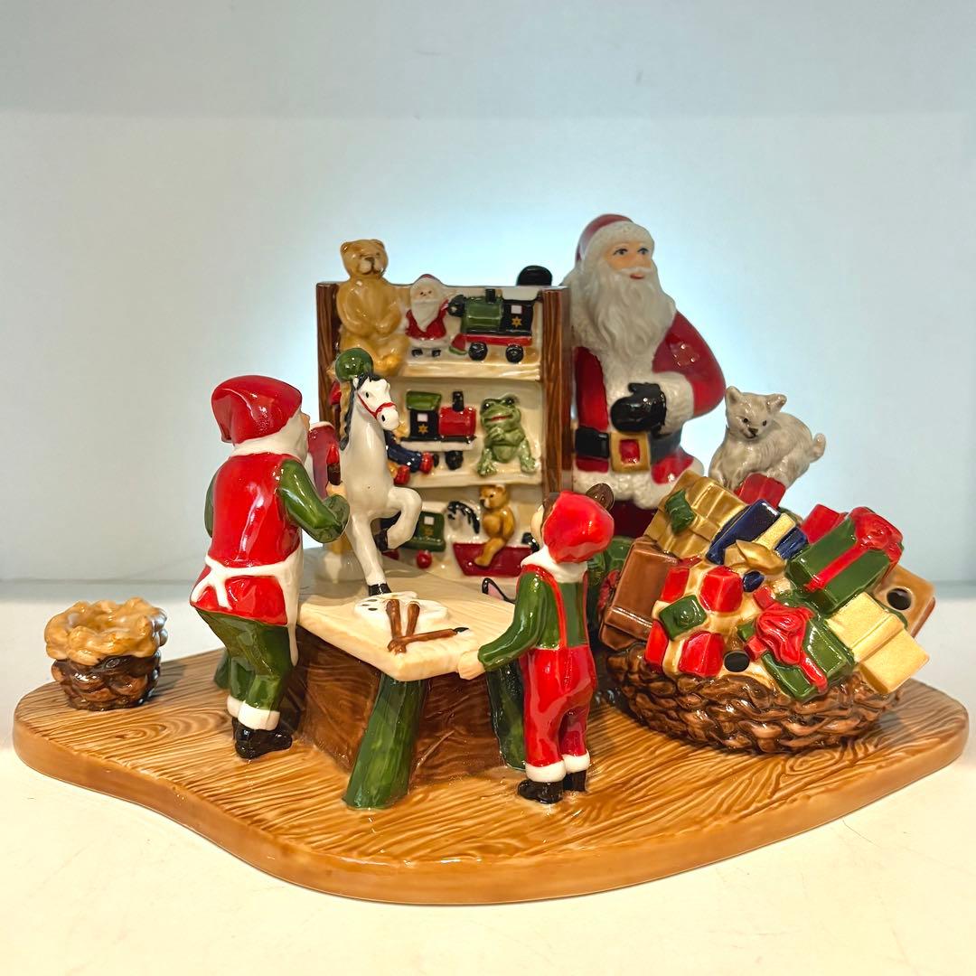 クリスマス サンタクロース 陶器 装飾品
