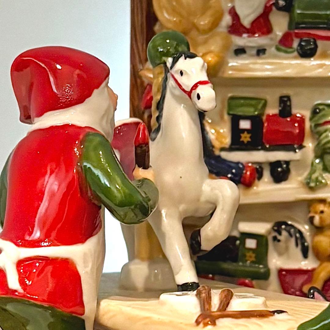 クリスマス サンタクロース 陶器 装飾品