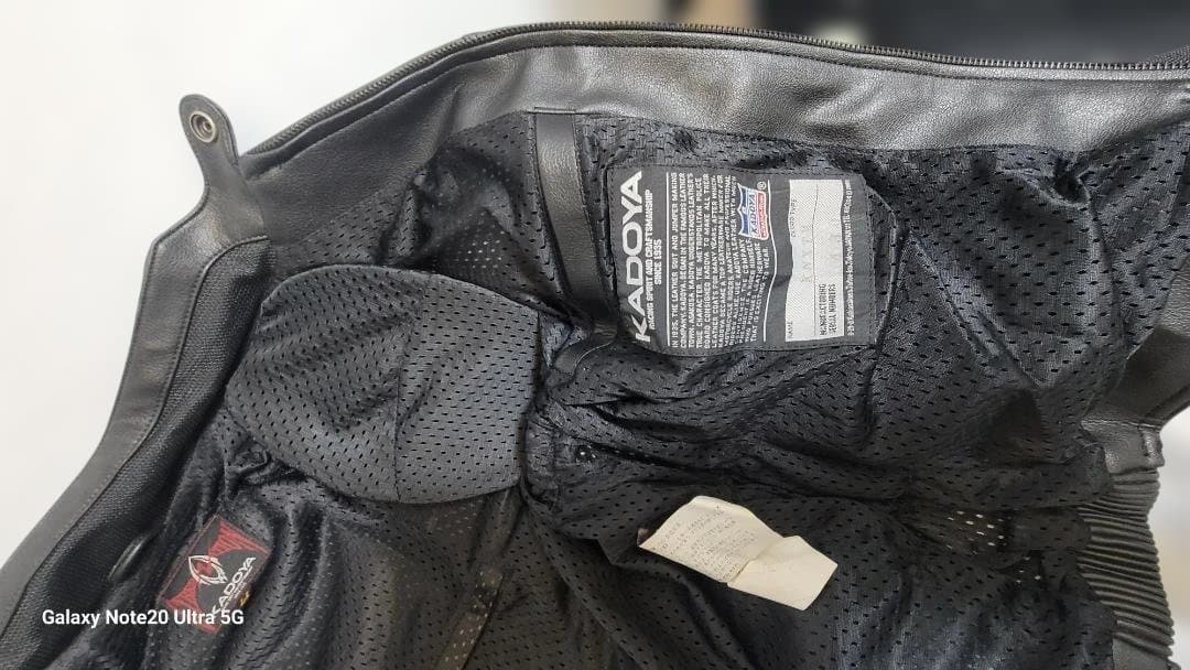 超美品★KADOYA レザーライダースジャケット★LLサイズ