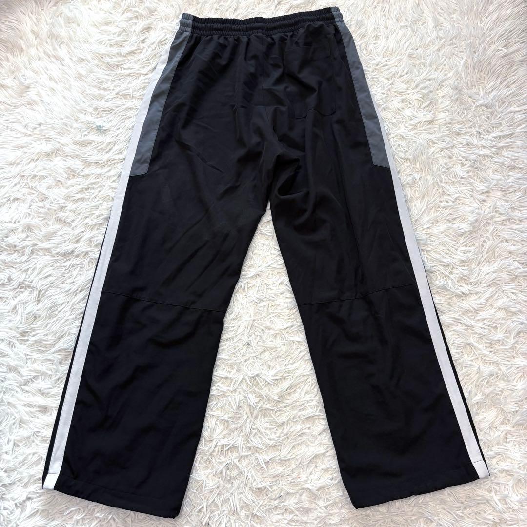 LYFT トラックパンツ パンツ サイドライン ブラック ストレッチ