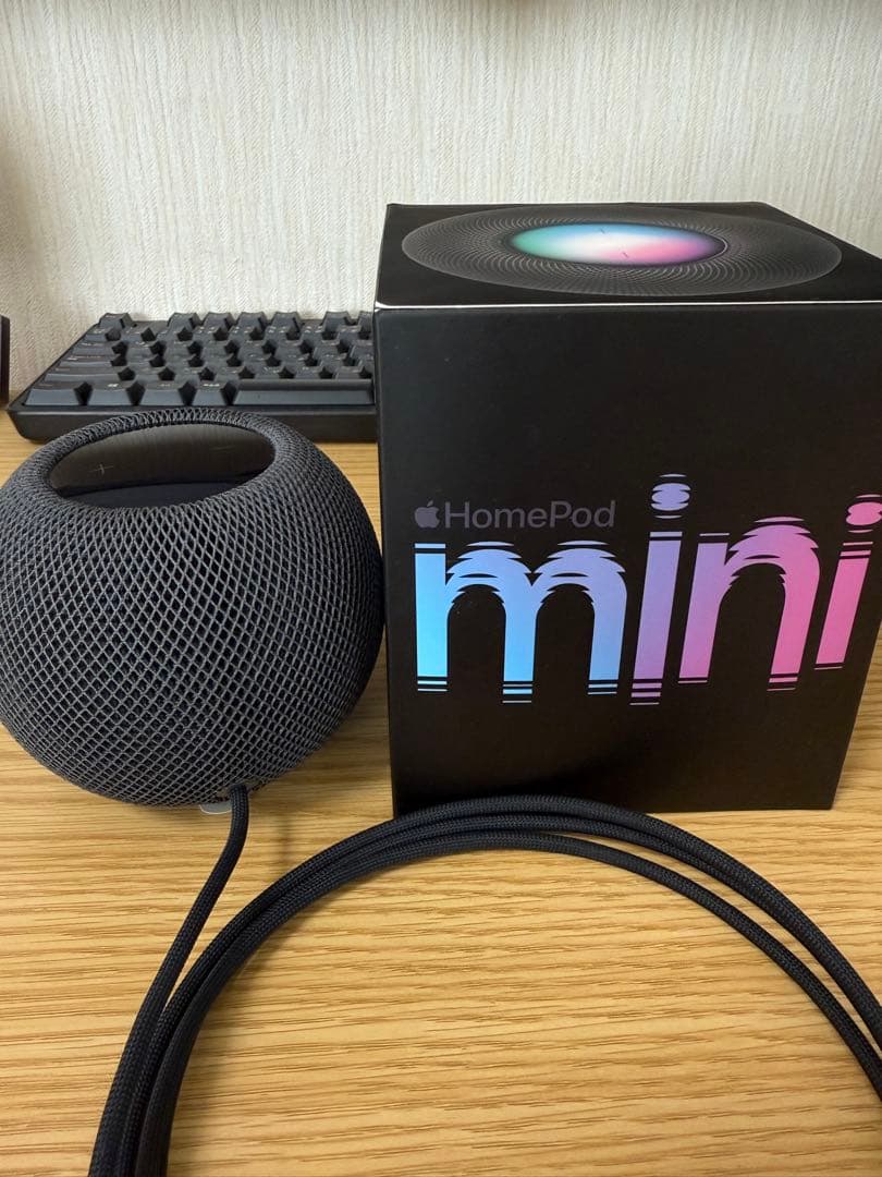 美品　Apple Pod mini スペースグレイ