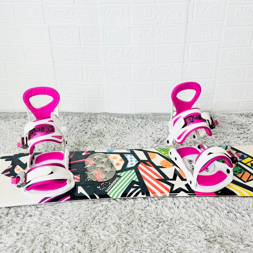 【初心者おすすめ】 レディース　スノーボード　2点セット　入門　140cm