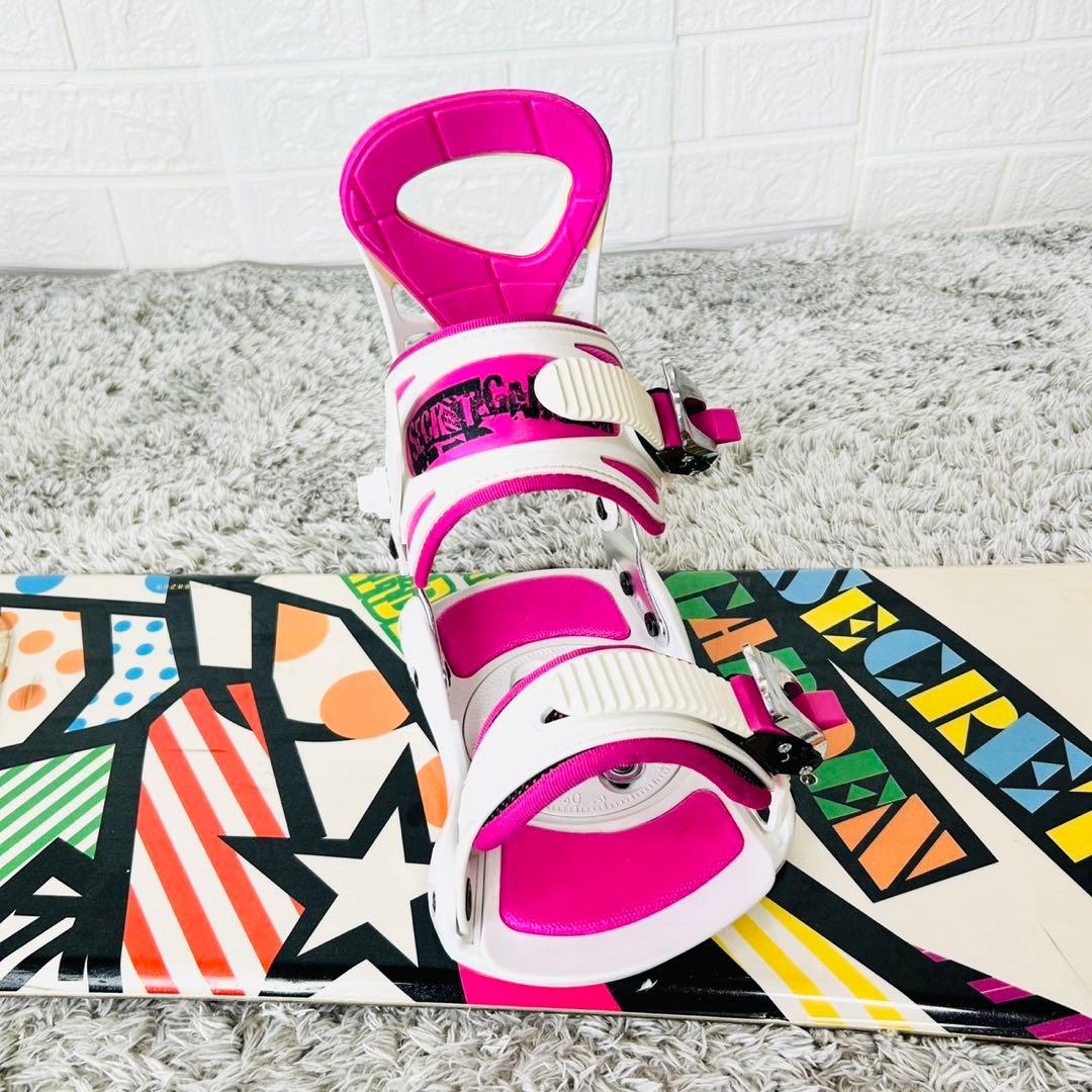 【初心者おすすめ】 レディース　スノーボード　2点セット　入門　140cm