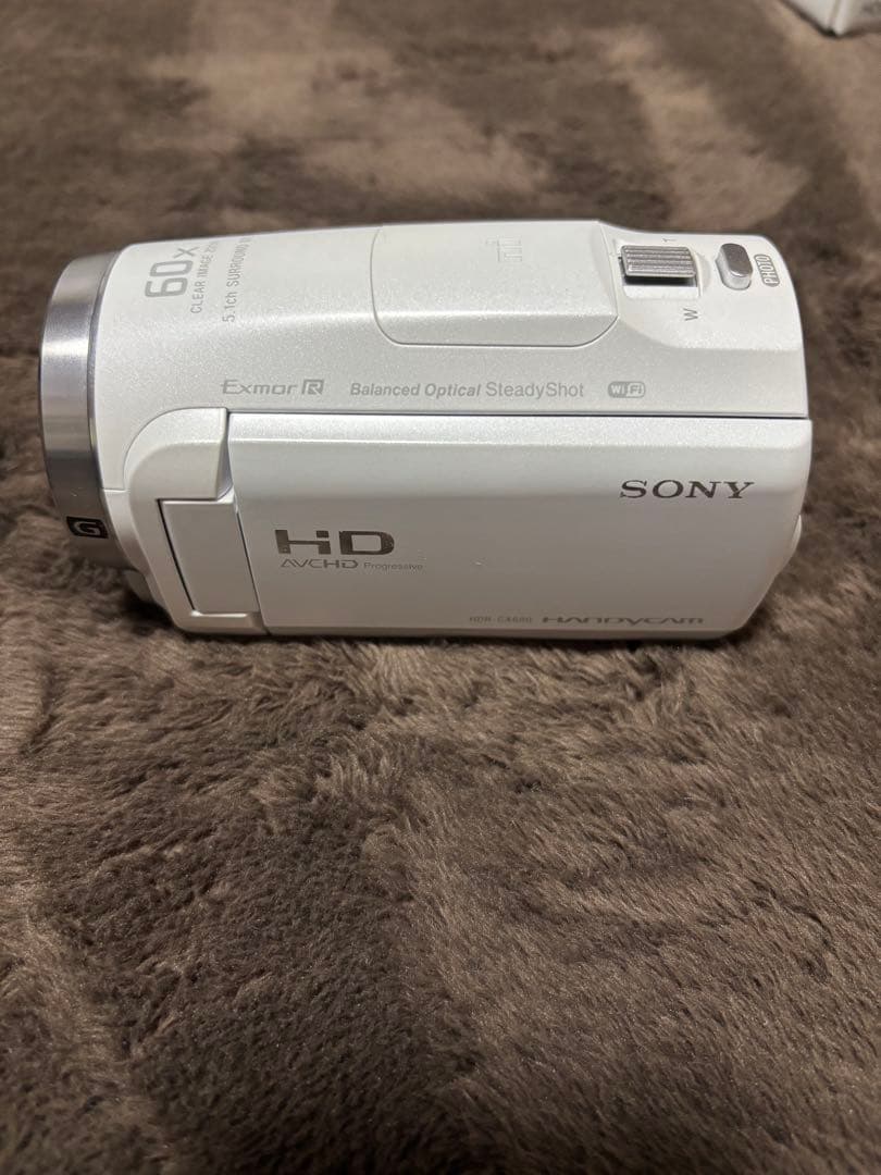 Sony HDR-CX680 ホワイト ビデオカメラ 本体