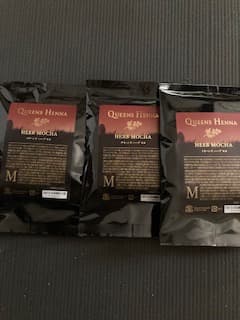☆新品　クイーンズヘナ　ハーブモカ3袋セット
