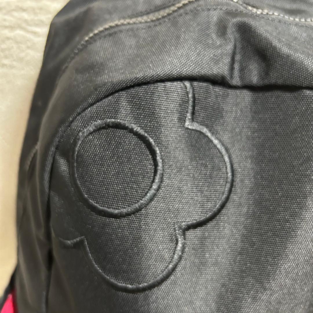 訳あり‼️美品‼️【MARY QUANT】リュック　2層式　黒　大容量　人気　軽量