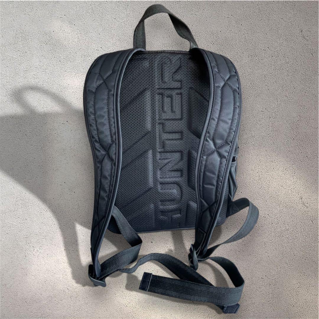 美品✨HUNTER ナイロン パイオニア ラージ トップクリップ リュック 黒