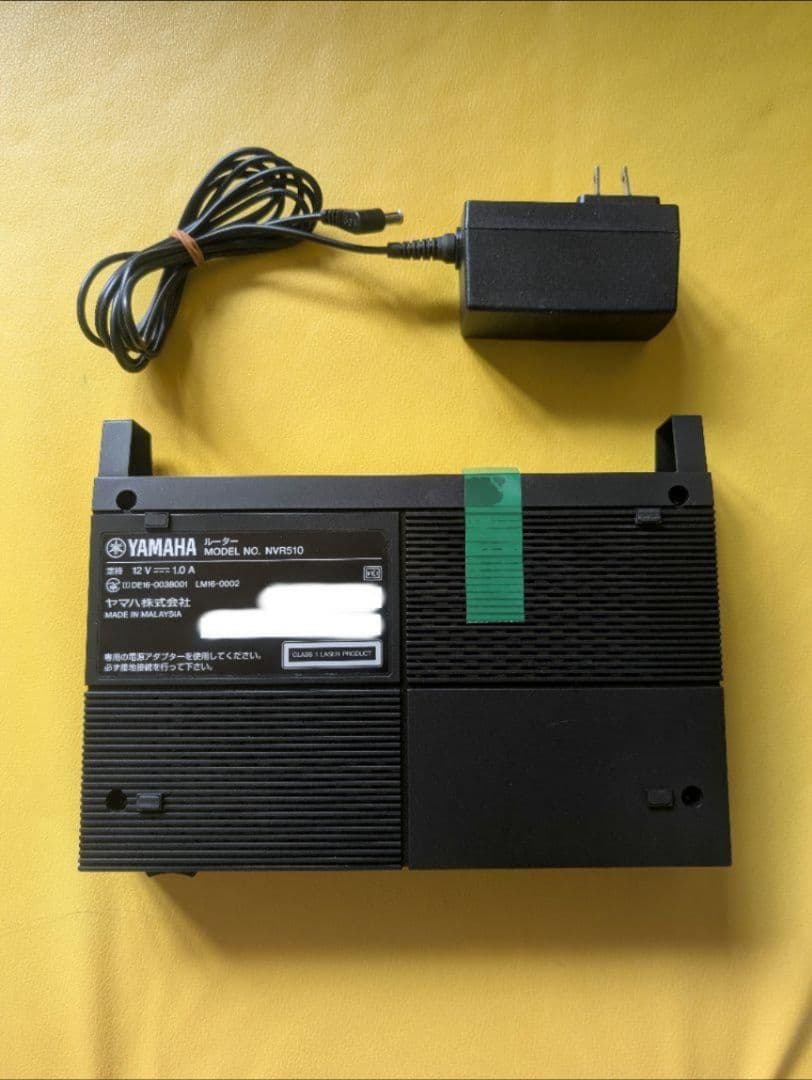 YAMAHA NVR510 有線LANルーター 中古