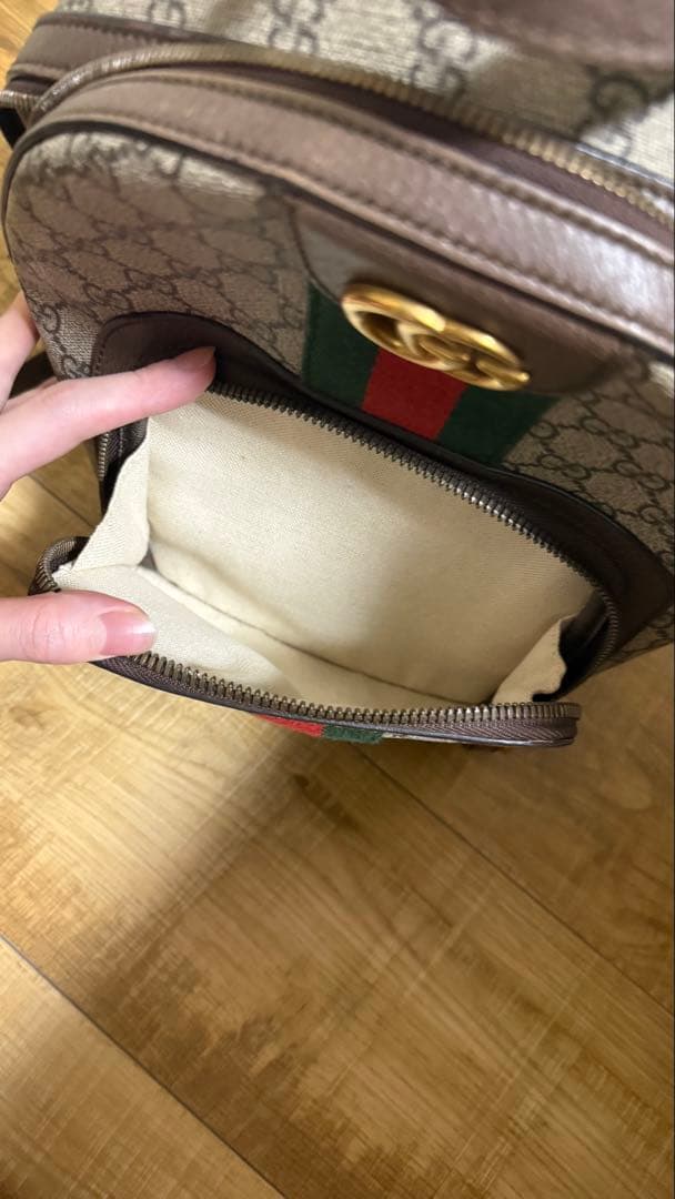 【GUCCI】オフィディア　GG スモール バックパック
