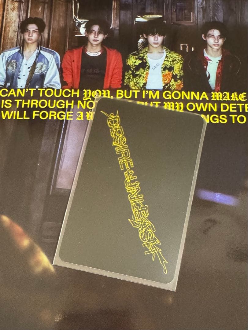 公式品 ENHYPENヒスン DESIRE:UNLEASH Walmart特典