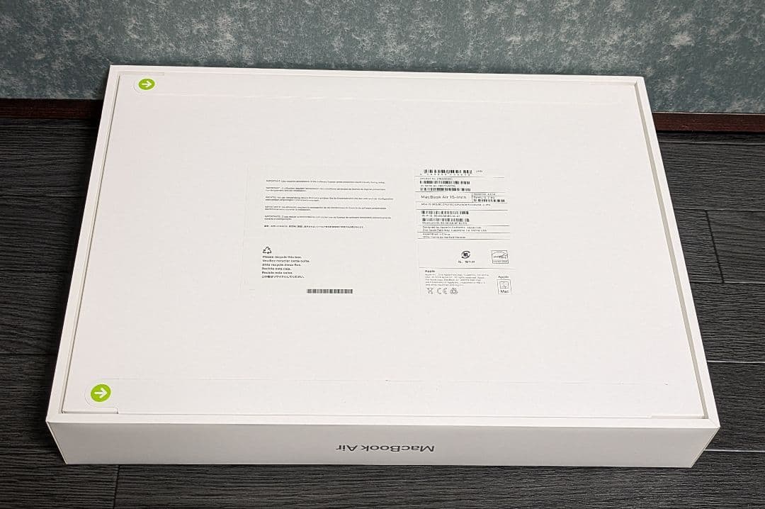 新品　Apple MacBook Air 15インチ 本体　M3　512GB