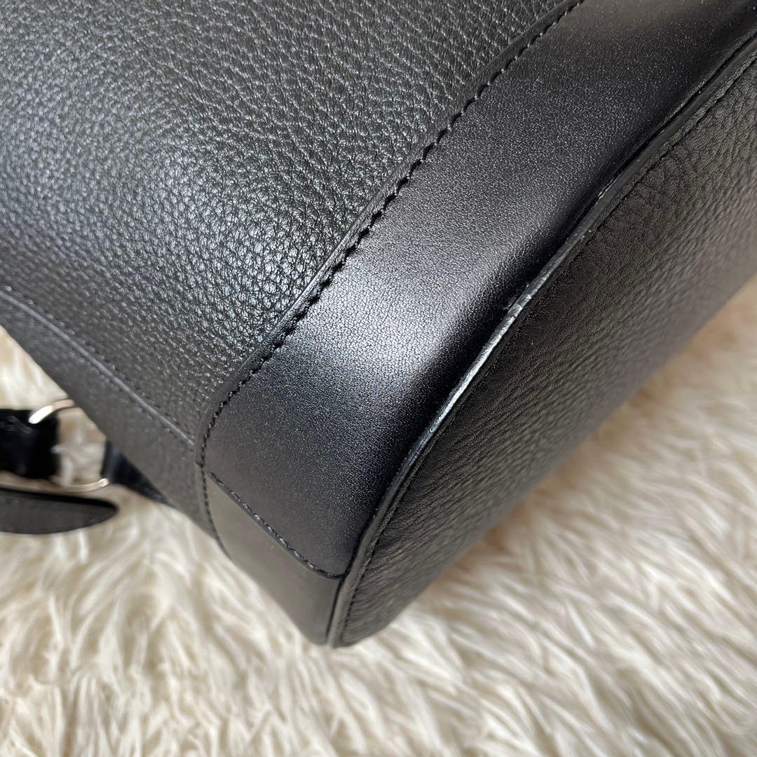 新品未使用✨SOMES SADDLE ソメスサドル　リュック　レザー　ブラック