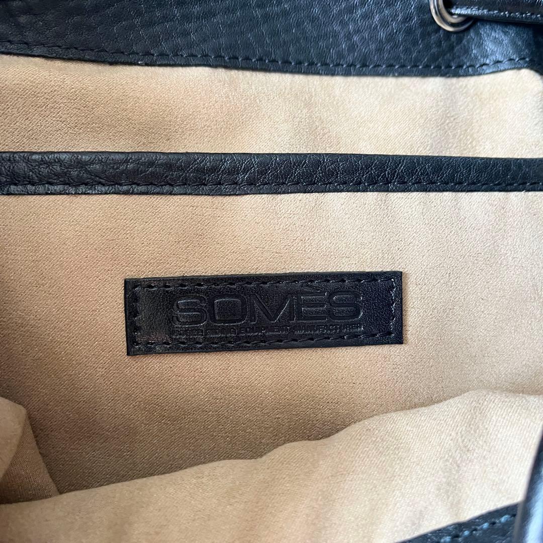 新品未使用✨SOMES SADDLE ソメスサドル　リュック　レザー　ブラック