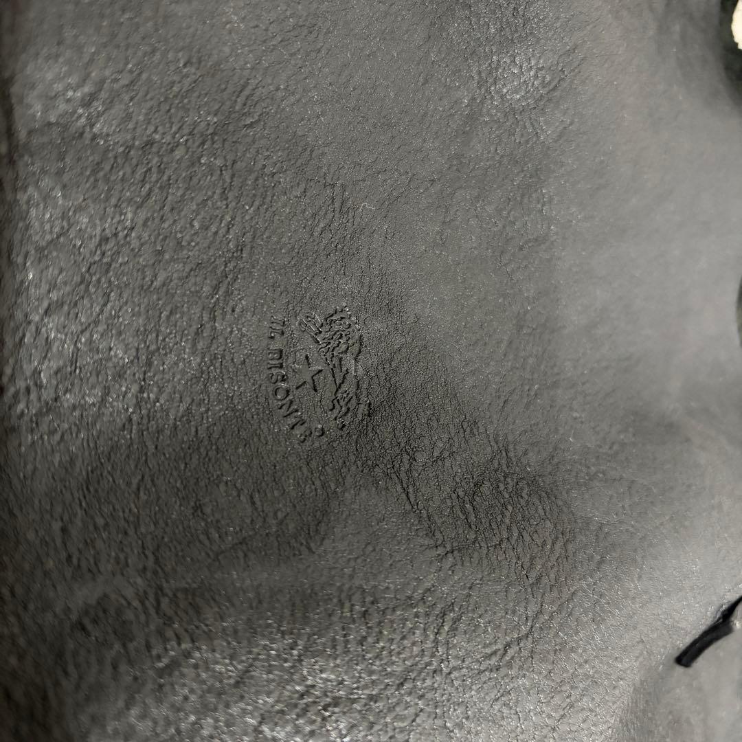 IL BISONTE（イルビゾンテ） レザー トートバッグ ブラック