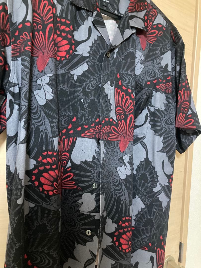 GAKKIN × BUDSPOOL 三艶蝶 HAWAIIAN SHIRT