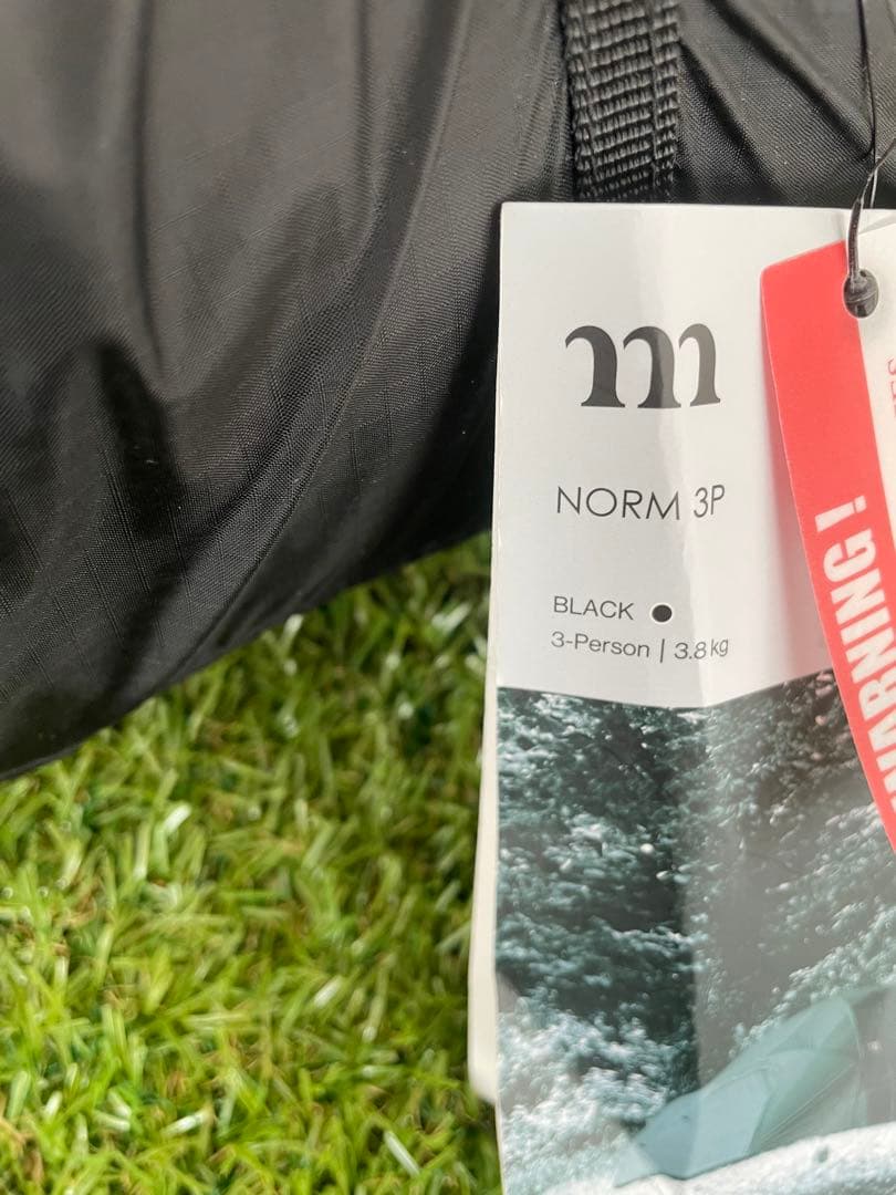 新品　MURACO NORM 3P BLACK ムラコ　ノーム3p