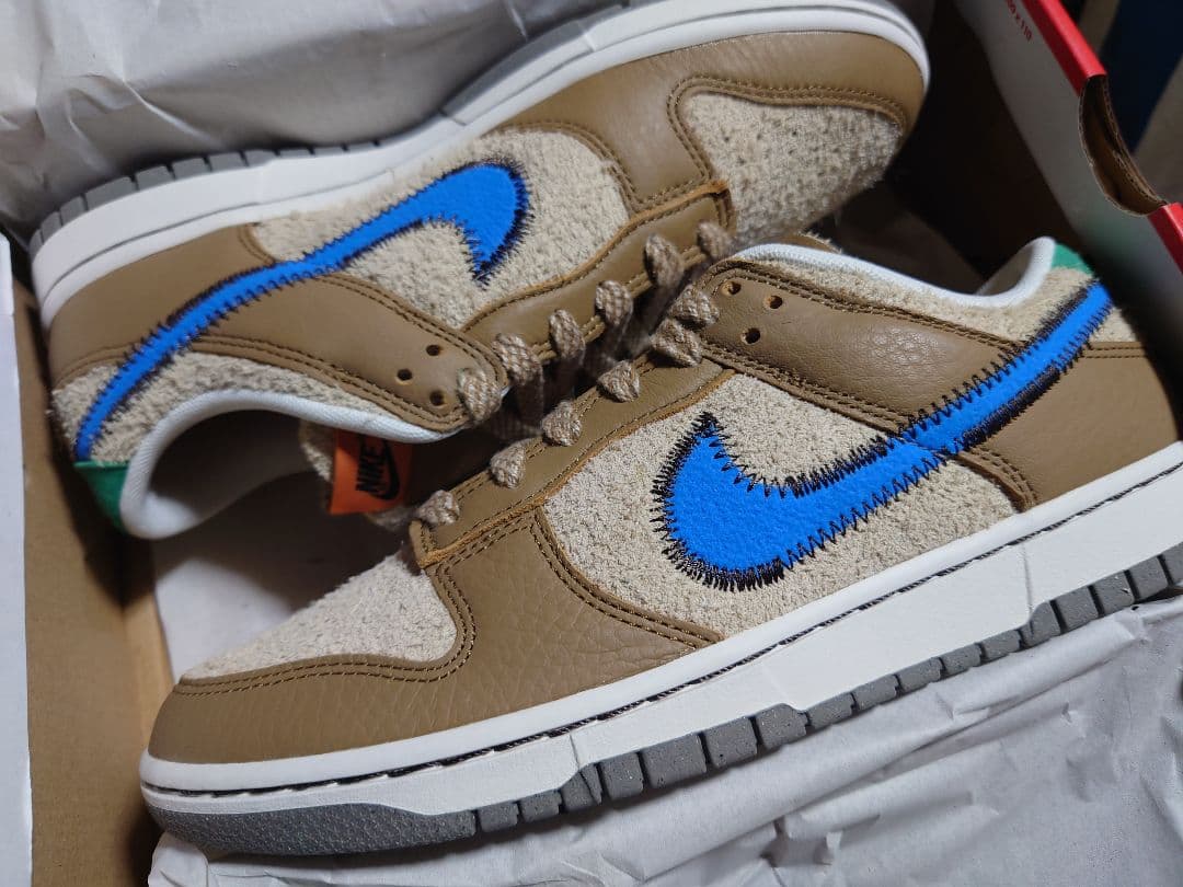 靴 size? x NIKE DUNK LOW SZ