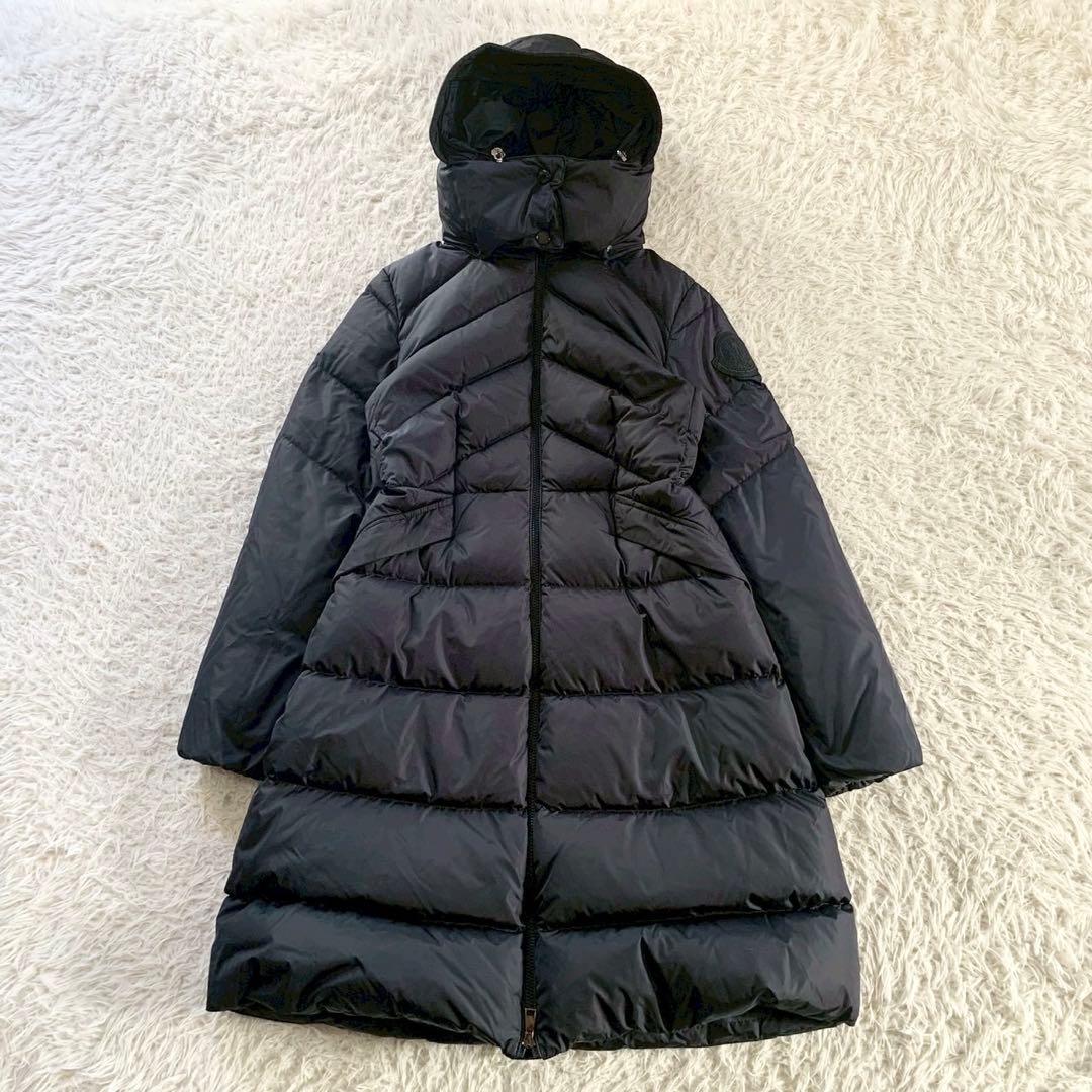 2way　MONCLER AGOT　モンクレール　ダウンコート　フード着脱可能