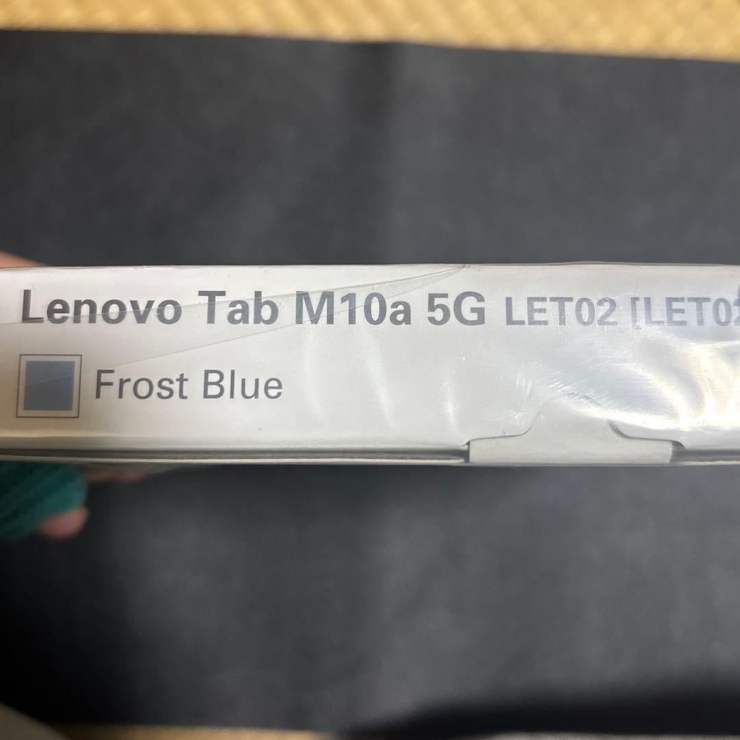 [未使用品]Lenovo tab M10a 5G LET02 本体フロストブルー