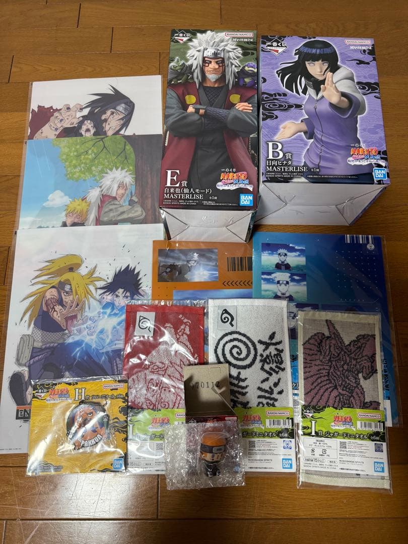 一番くじ ナルト　輪廻の嘆きと平和の懸け橋 B.E賞セット 即購入⭕️