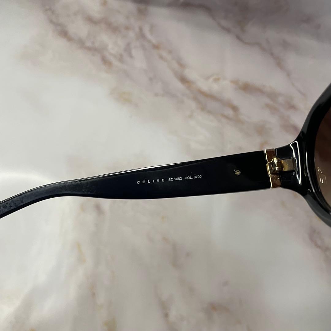 celine セリーヌ トリオンフ オーバル Y2K サングラス ケース付き