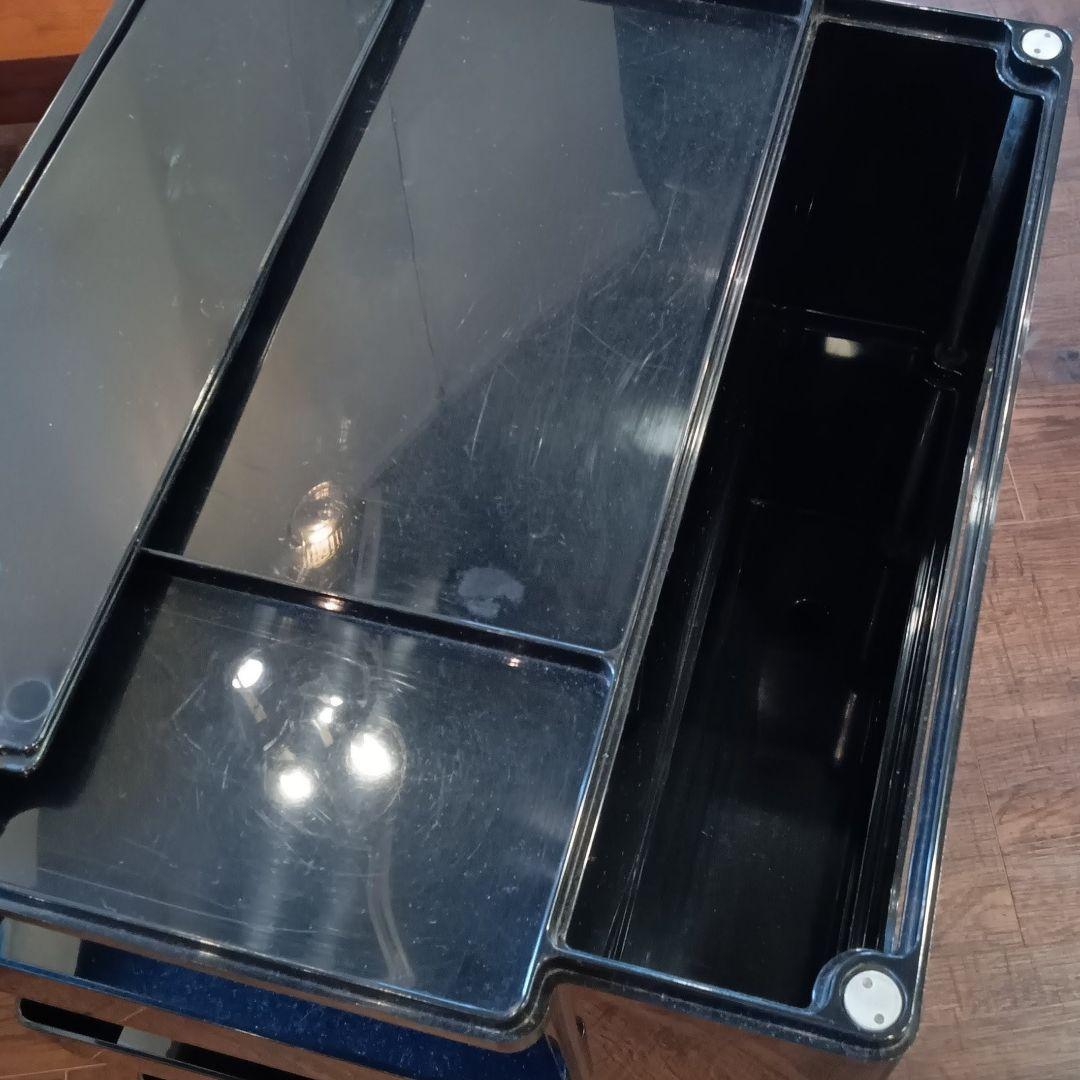 B-LINE ボビーワゴン 3段3トレイ ブラック