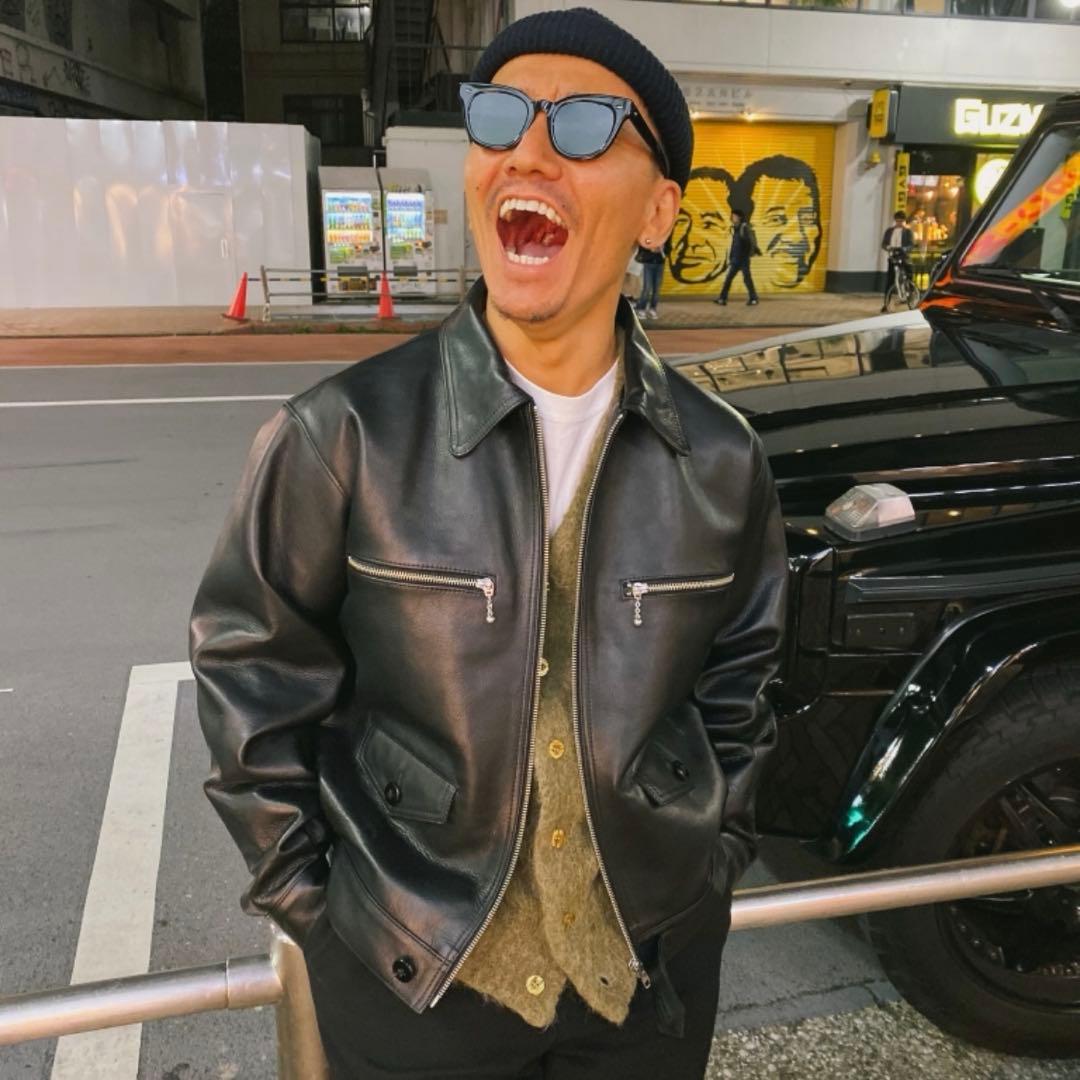 time is on タイムイズオン LEATHER レザー ジャケット