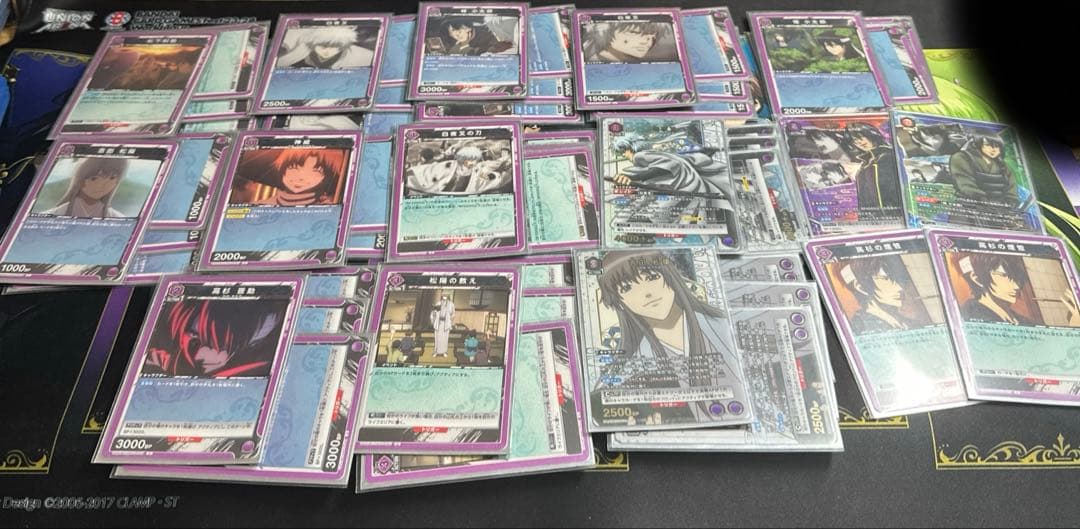 ユニオンアリーナ　ユニアリ　デッキ　銀魂　紫　白夜叉 フルパラ