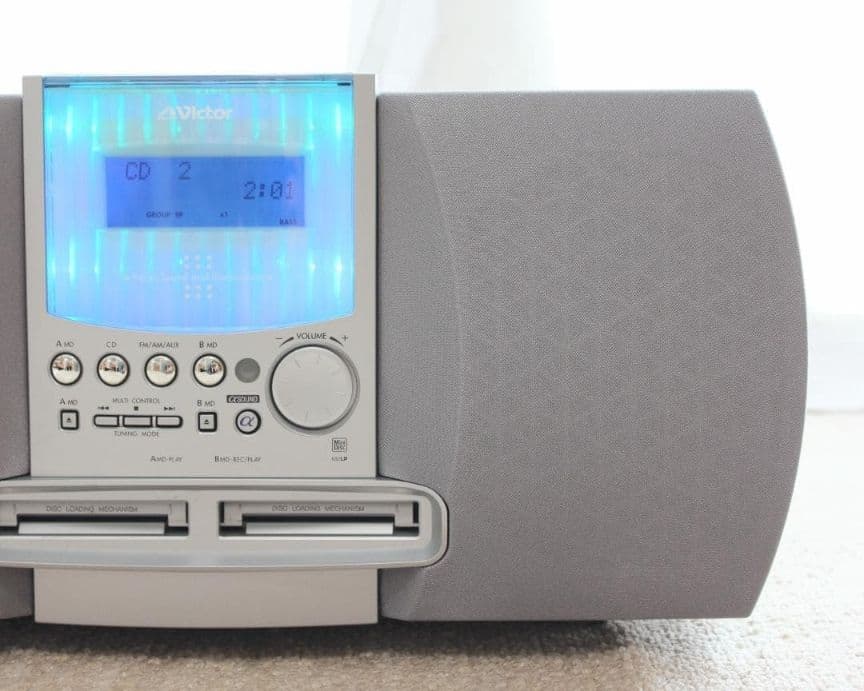 【美品】Victor NS-X77WMD コンパクトコンポーネントMDシステム