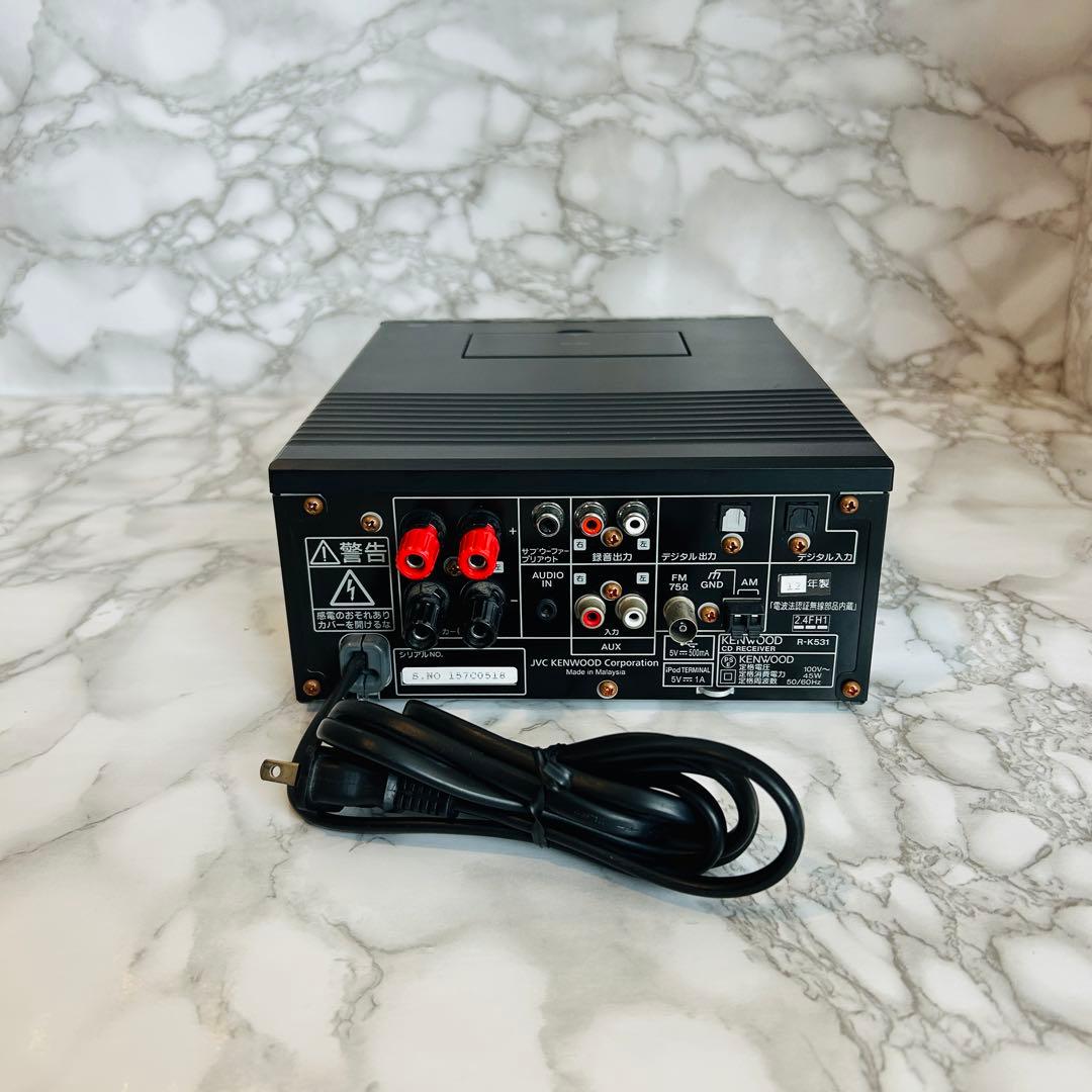 KENWOOD コンポ K-531 ブラック