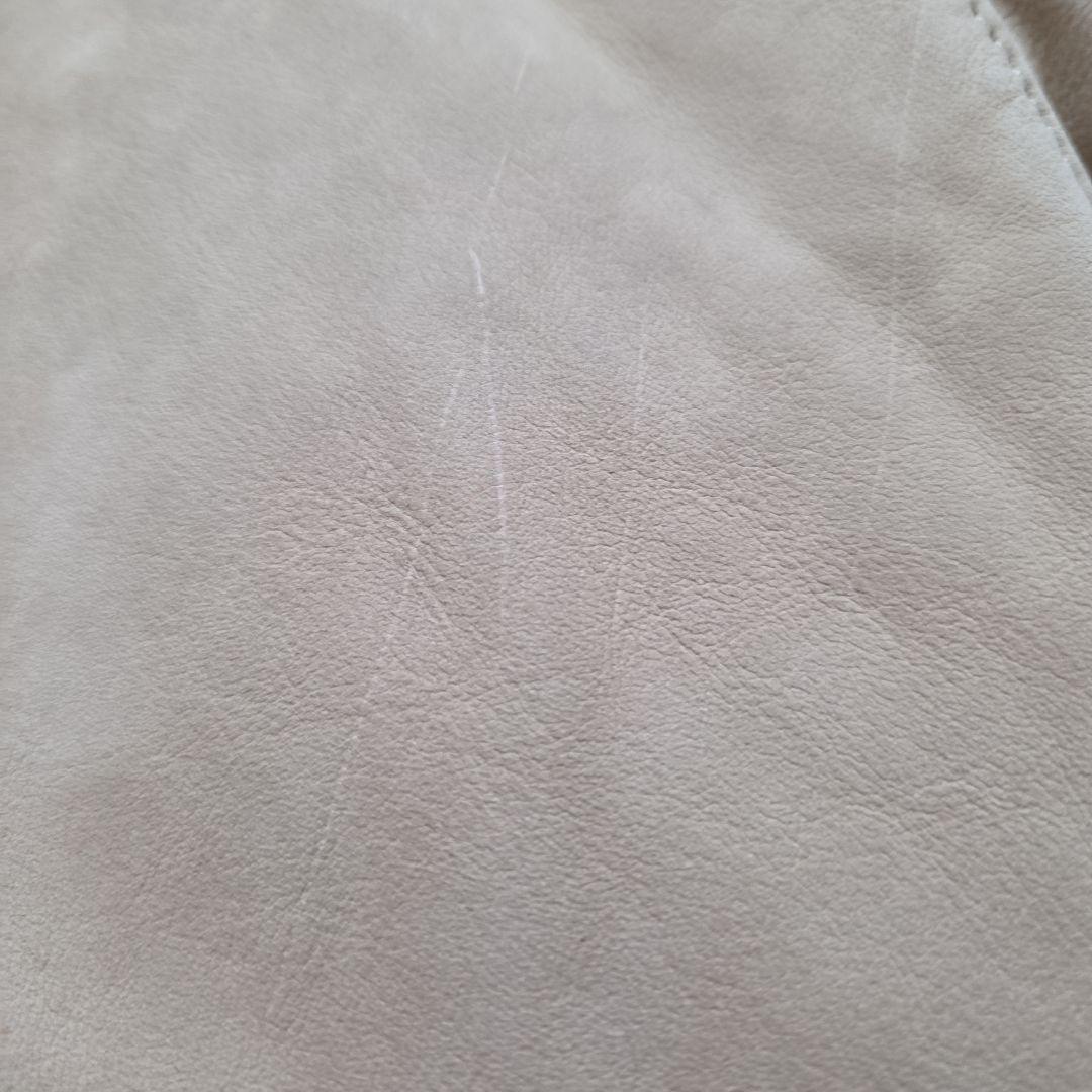 celt&cobra ヌバックレザー ロングコート ベージュ L ヴィンテージ