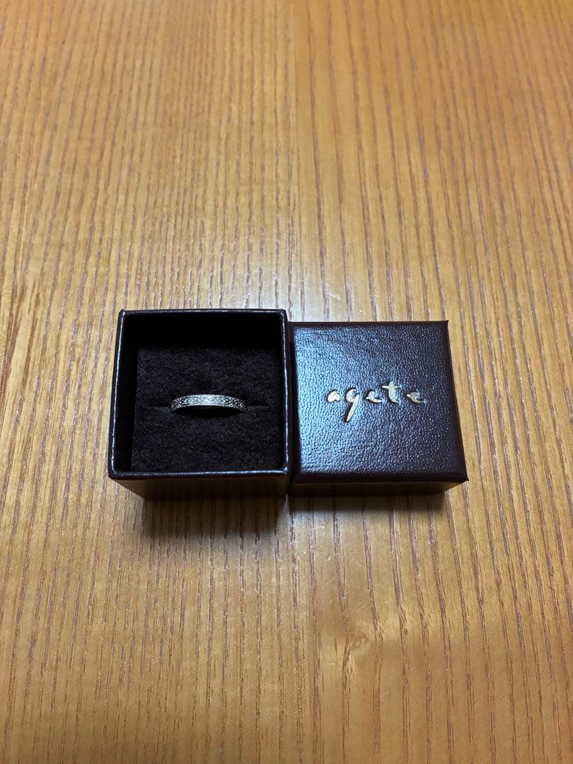 agete シルバーリング