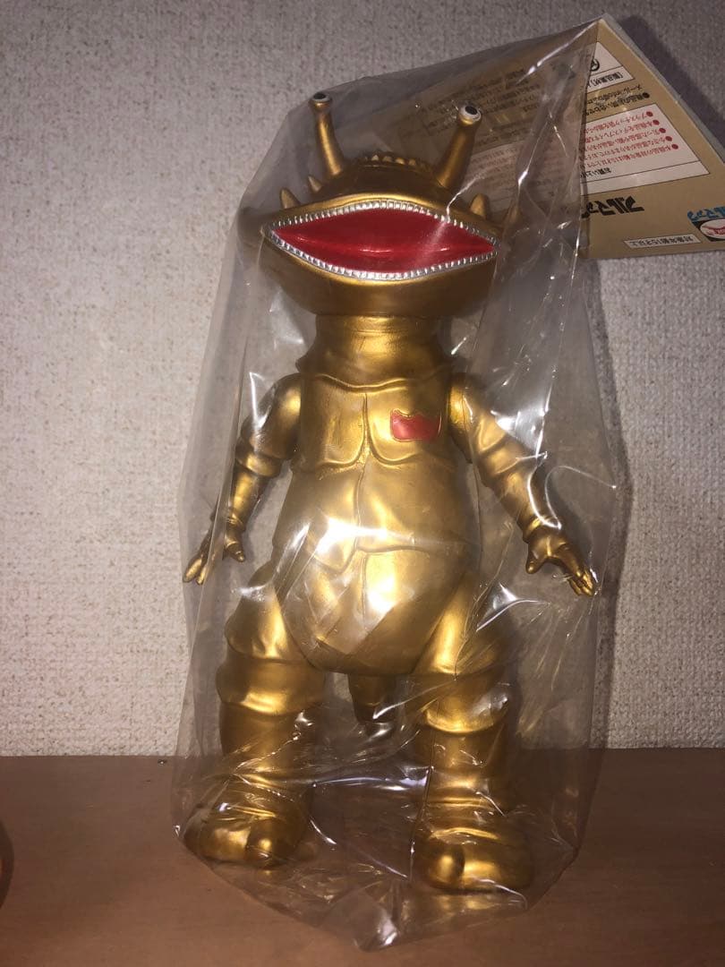 ブルマァク　カネゴン★カネゴンゴールド　金色カネゴン　カネゴンソフビ