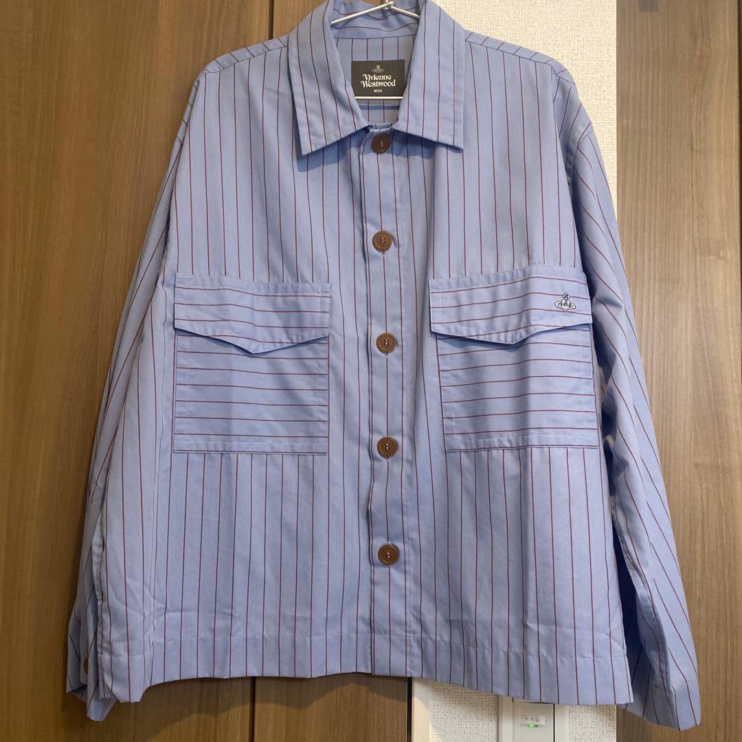 vivienne westwood ストライプシャツ