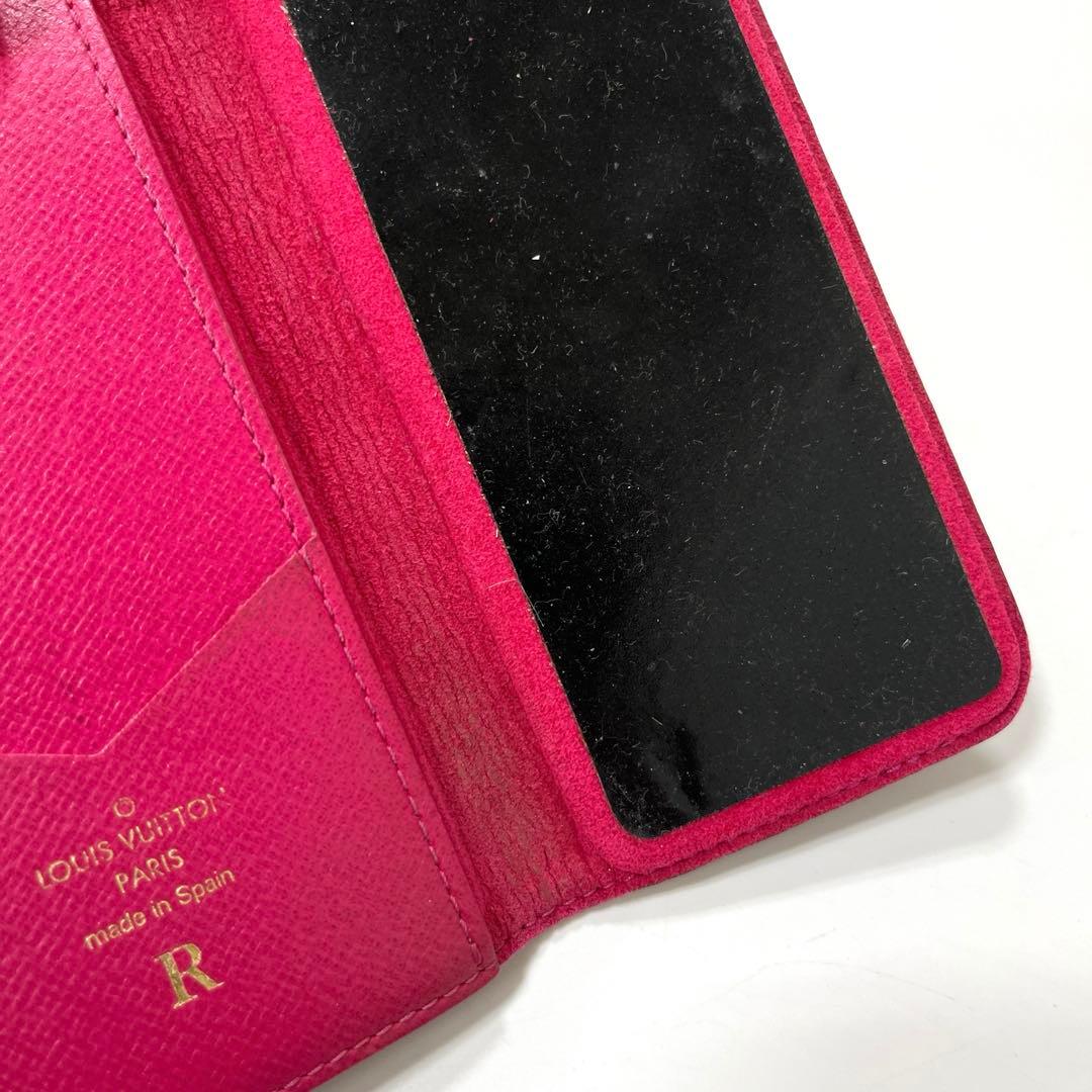 【正規品】ルイヴィトン　モノグラム　フォリオ　iPhone8 手帳型カバー