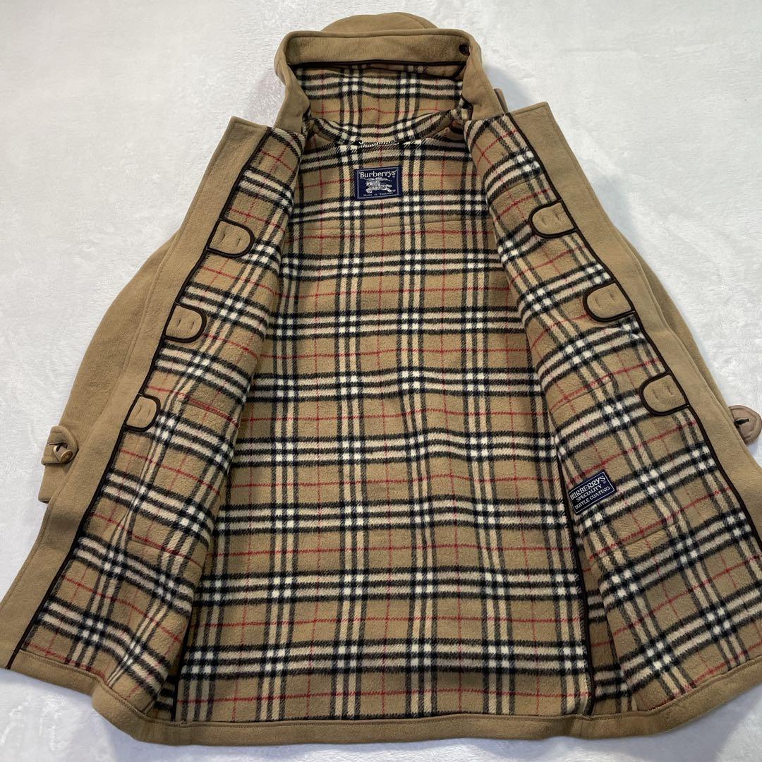 Burberrys' プローサム　ダッフルコート　ノバチェック　ベージュ　英国製